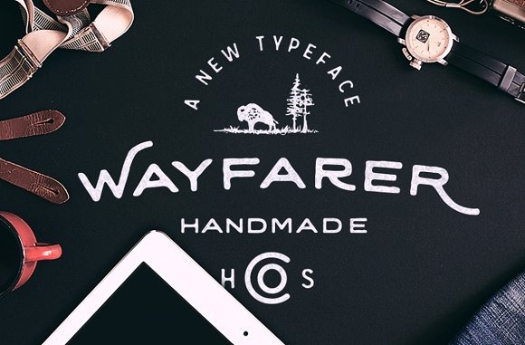 Wayfarer - Fuente dibujada a mano