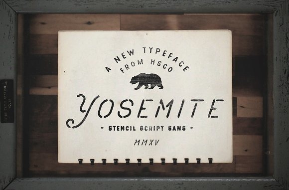 Yosemite betűtípus