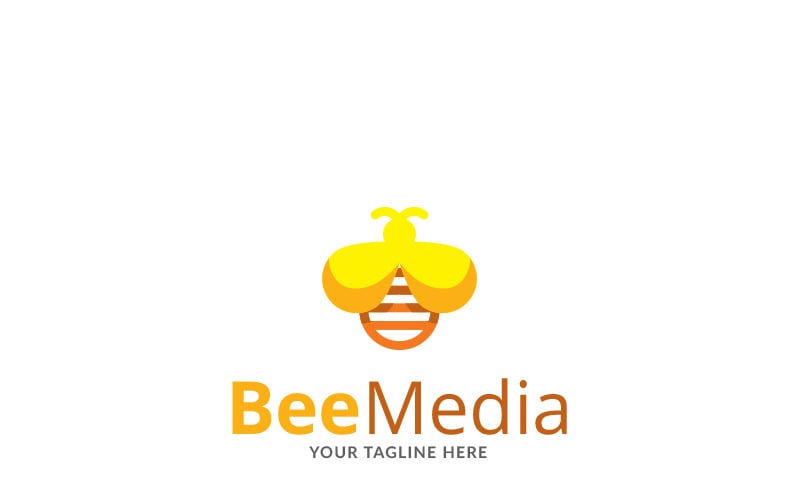 Bee Brand Logo Template 73344 TemplateMonster