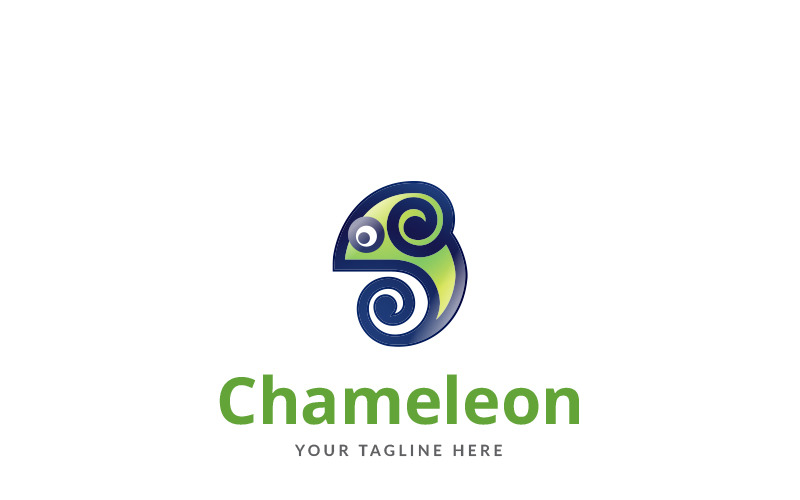 Chameleon skupiny Logo šablona