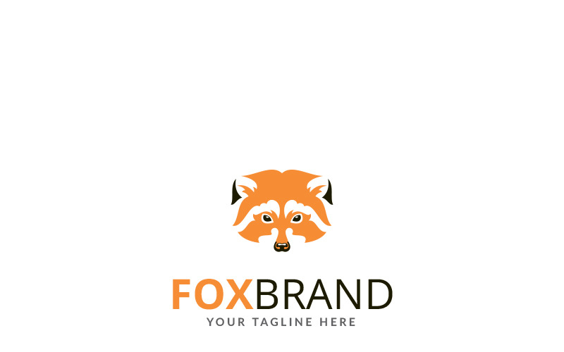 Download Шаблон логотипа "Fox Logo Template" / Fox Logo Template - Шаблон логотипа на тему графика agency agent agents animals apparel branding business clean clothing club community company concept cool corporation creative designer forum fox game