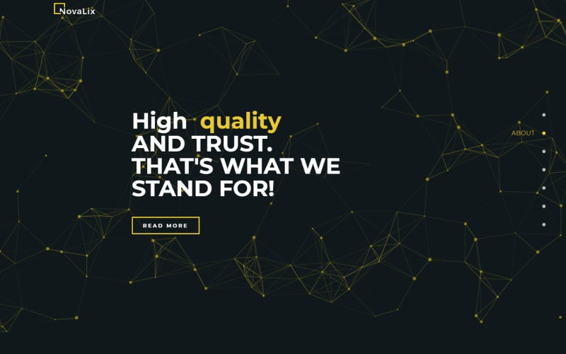 Novalix - Creative Elementor WordPress Landing Page Vorlage
