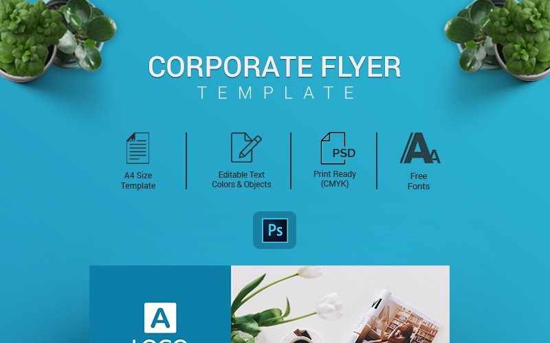 Download Фирменный стиль "Agency Creative - Flyer - Corporate Identity Template" / Agency Creative - Flyer - Corporate Identity Template - Фирменный стиль на тему графика a4 advertising agency branding brochure business flyer clean company conference corporate creative design editable elegant flexible magazine minimal modern multipurpose