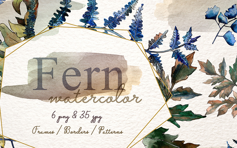 Download Иллюстрация "Brake Plants PNG Watercolor Creative Set - Illustration" / Brake Plants PNG Watercolor Creative Set - Illustration - Иллюстрация на тему графика watercolor illustration fern drawing brake background colorful drawn paint leaf plant foliage leaves tree stem botanical garden floral branch textile