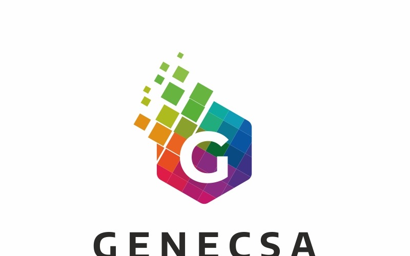 Download Шаблон логотипа "Genecsa G Letter Logo Template" / Genecsa G Letter Logo Template - Шаблон логотипа на тему графика agency alphabet arrow business c character clean company consulting corporate flat g grow growing growth letter logo market marketing modern