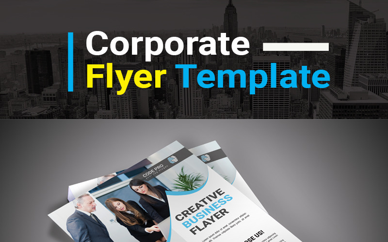 Download Фирменный стиль "Multipurpose Business Flyer - Corporate Identity Template" / Multipurpose Business Flyer - Corporate Identity Template - Фирменный стиль на тему графика a4 ad advertise advertising agency blue bundle business flyer clean company corporate creative design elegant fresh green magazine modern multipurpose
