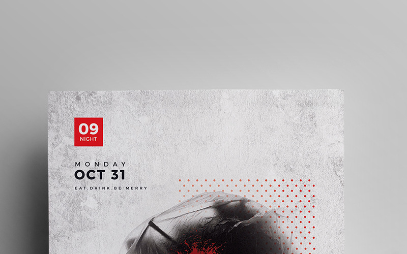 Download Фирменный стиль "Halloween Party Flyer - Corporate Identity Template" / Halloween Party Flyer - Corporate Identity Template - Фирменный стиль на тему графика halloween flyer poster horror vampire party event october haunted invitation thriller pumpkin drink vintage evil