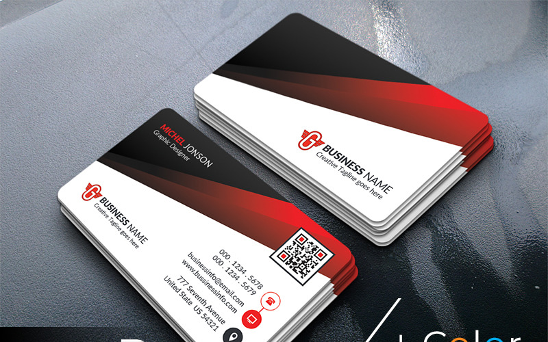 Download Фирменный стиль "Corporate Business Card - Corporate Identity Template" / Corporate Business Card - Corporate Identity Template - Фирменный стиль на тему графика business card photography real state modern minimalist travel agency tour &amp;amp; tourism web developer professional elegant luxury corporate creative golden
