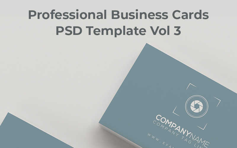 Download Фирменный стиль "Minimal & Sophisticated Photography Business Card - Corporate Identity Template" / Minimal & Sophisticated Photography Business Card - Corporate Identity Template - Фирменный стиль на тему графика business corporate blue green orange multipurpose card visiting minimal elegant beautiful