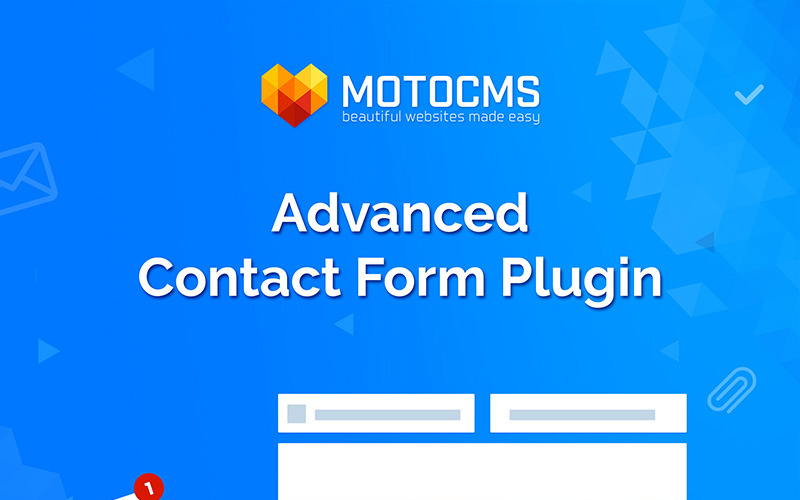Pokročilý kontaktní formulář Plugin MotoCMS