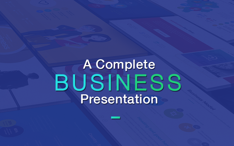 Businessplan & Marketing Präsentation - Keynote Vorlage