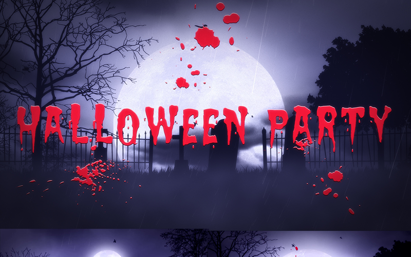 Halloween Party After Effects Intro