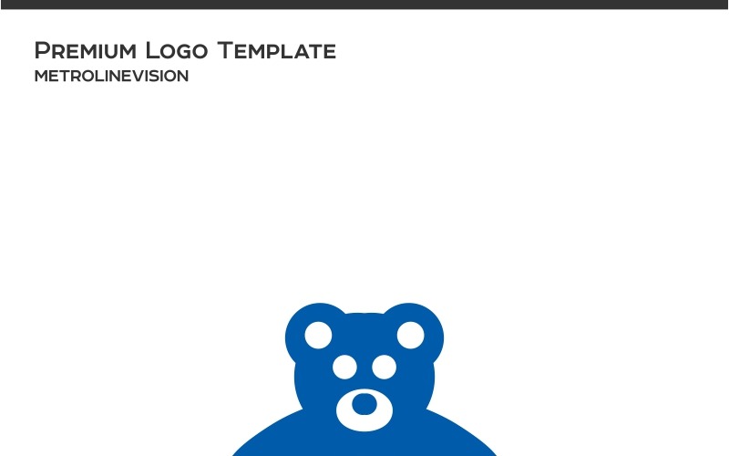 Download Шаблон логотипа "Bear Logo Template" / Bear Logo Template - Шаблон логотипа на тему графика bear teddy animal animals animation arctic beauty business company cartoon cool crest express finance invest logo logotype luxury kids toys
