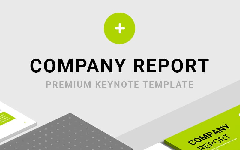 Företagsrapport - Keynote-mall