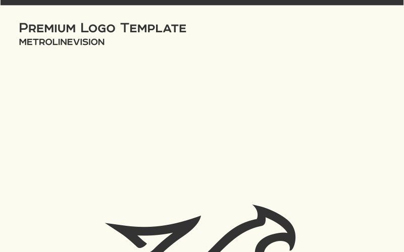 Download Шаблон логотипа "Hawk Logo Template" / Hawk Logo Template - Шаблон логотипа на тему графика air airline awesome bird blue brand branding corporate creative designer eagle emblem falcon feather fly force freedom hawk head media