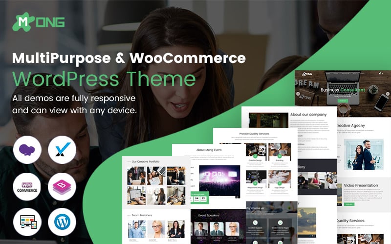 Mong MultiPurpose & WordPress WooCommerce Theme
