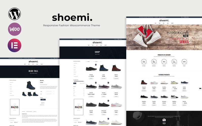 Shoemi - Schoenenwinkel WooCommerce-thema