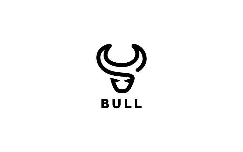 Download Шаблон логотипа "Bull Logo Template" / Bull Logo Template - Шаблон логотипа на тему графика animal animals black brand branding brave buffalo bull head bussines company elegant grand professional simple strength strong vector wild,adventures,automotive,bull,head,logo,mark,car,creati