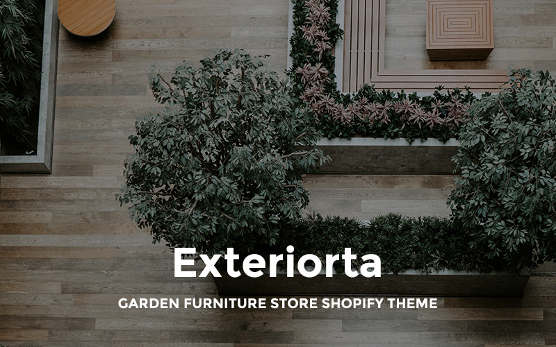 стильный внешний дизайн интернет-магазина shopify theme