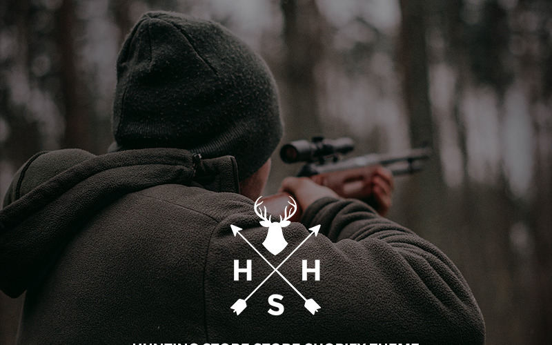 охотничий магазин shopify тема