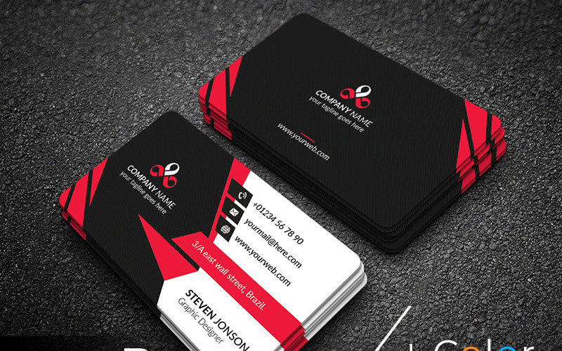 Download Фирменный стиль "Web Developer Business Card - Corporate Identity Template" / Web Developer Business Card - Corporate Identity Template - Фирменный стиль на тему графика business card photography realstate modern minimalist travel tour tourism developer professional elegant luxury corporate creative color official pink simple unique
