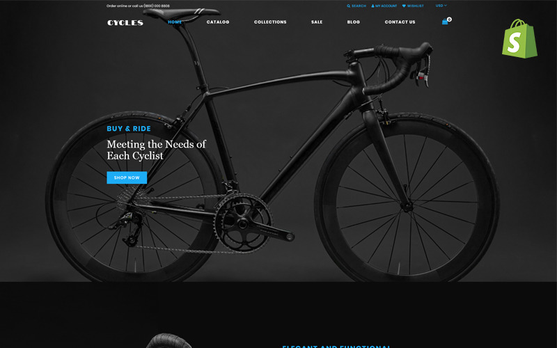 Cycles - Cyklar Shopify Theme