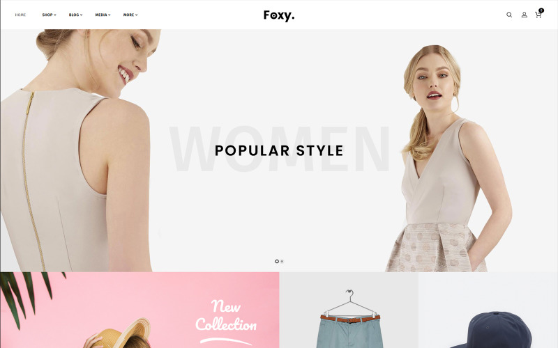 модные аксессуары тема woocommerce