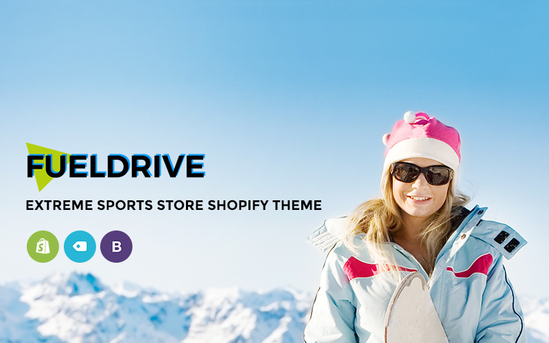 динамик спортинвентарь интернет-магазин shopify тема