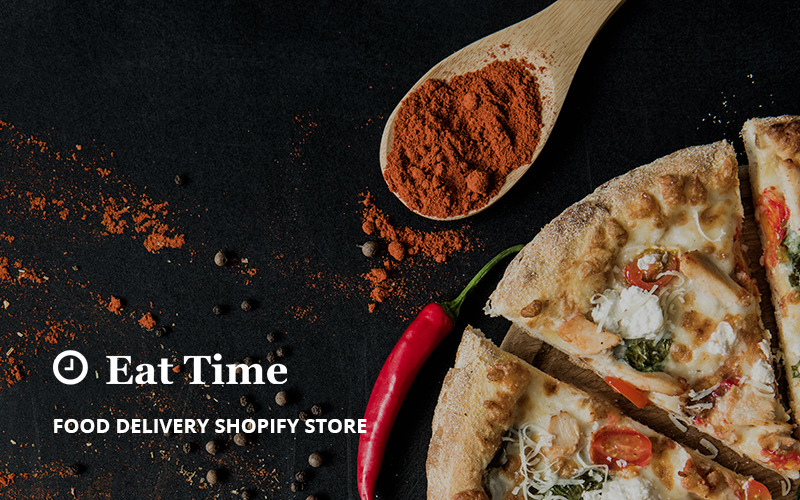 доставка еды магазин shopify тема