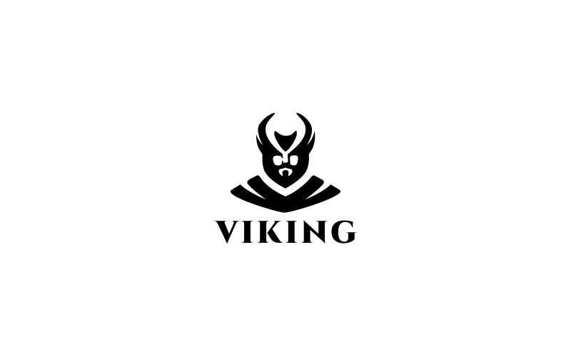 Download Шаблон логотипа "Viking Logo Template" / Viking Logo Template - Шаблон логотипа на тему графика wizard dark corn bull darkness barbarian beard character logo defense fight game greek guard helmet history horned horns knight viking,logo,app,application,client,fight,fun,game,iron,mask,mon