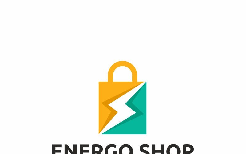Szablon Logo sklepu energii