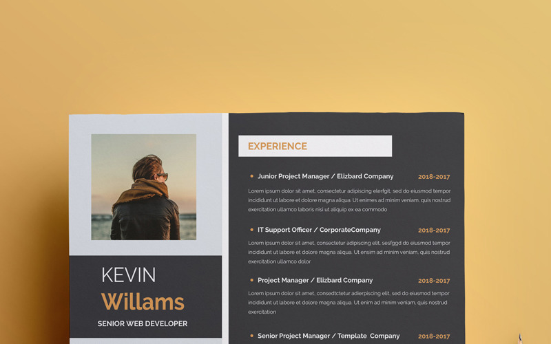 Kevin Willams - Plantilla de currículum