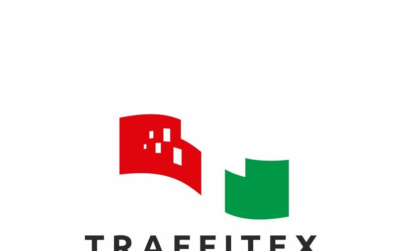 Traffitex T Letter Logo Template
