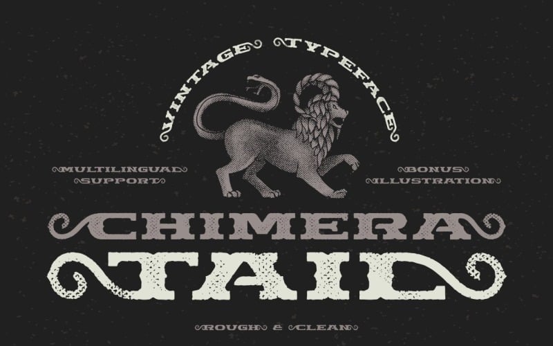 Chimera Tail, + ilustrace Písmo