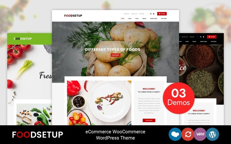 FoodSetup - WooCommerce-Theme für Lebensmittel und Restaurants