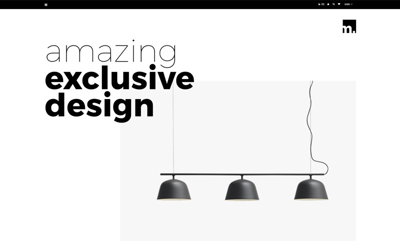 используйте тему shopify