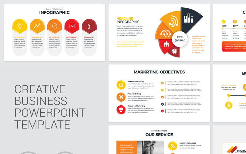 Шаблон Creative Business PowerPoint
