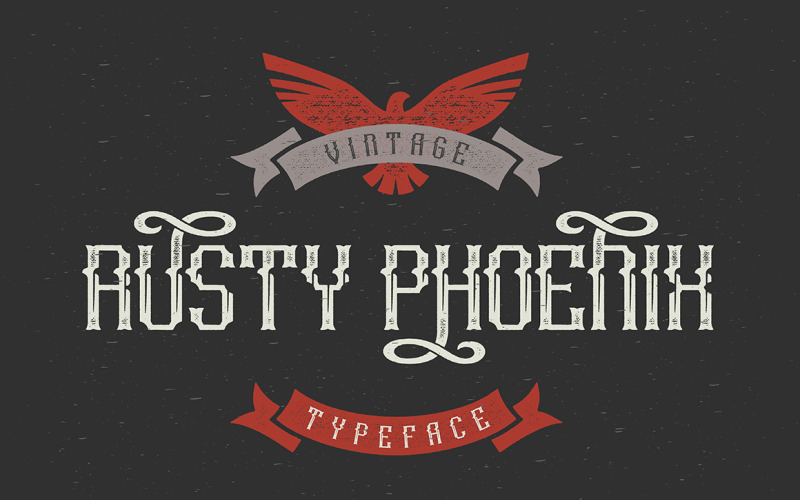 Шрифт Phoenix шрифт