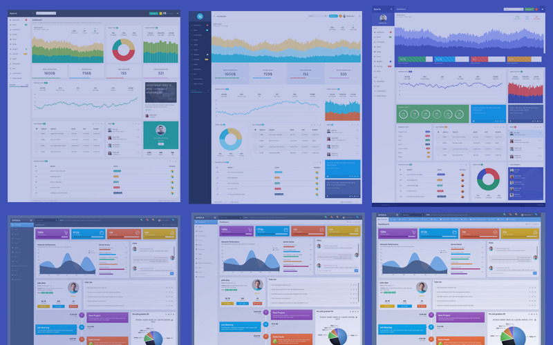 Xperia - Modèle d'administration de tableau de bord Bootstrap