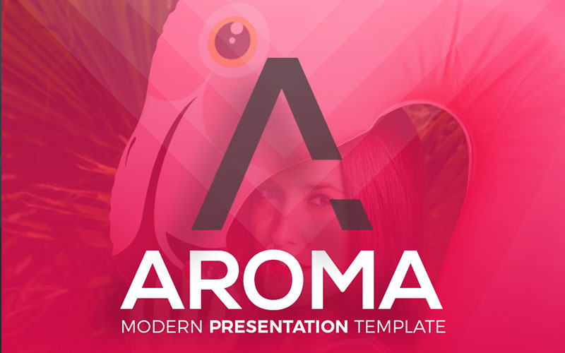 AROMA - Affärsmodern PowerPoint-mall