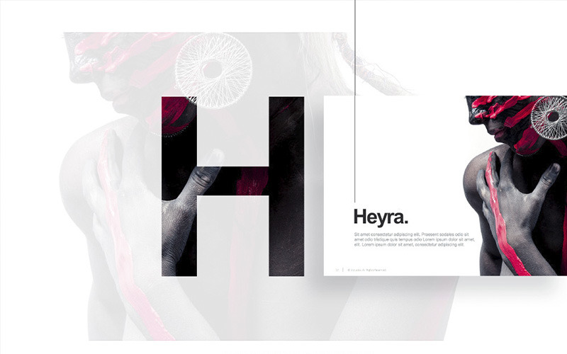 Heyra - - шаблон Keynote