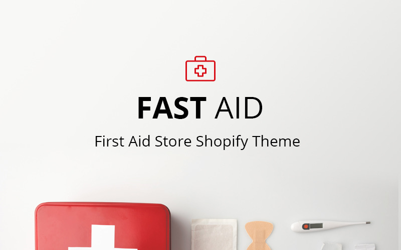 Первая помощь - медицинская Shopify Тема