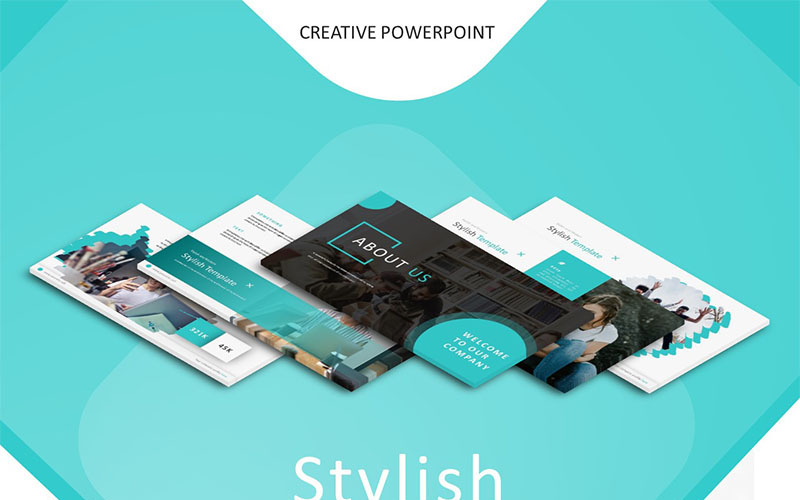 Stijlvolle PowerPoint-sjabloon
