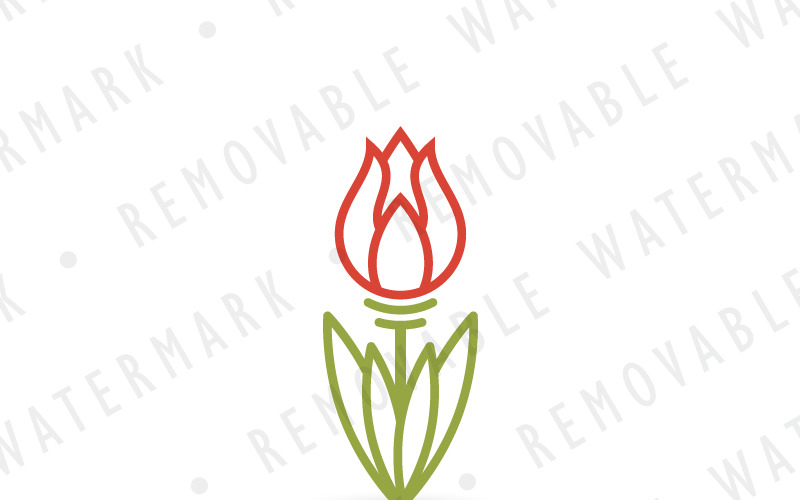 Download Шаблон логотипа "Tulip Flower Logo Template" / Tulip Flower Logo Template - Шаблон логотипа на тему графика beauty,tulip,flower,garden,grow,blossom,bloom,natural,simple,anemone,love,logo,design,template,floral,farm,gift,gardening,wedding,cosmetics