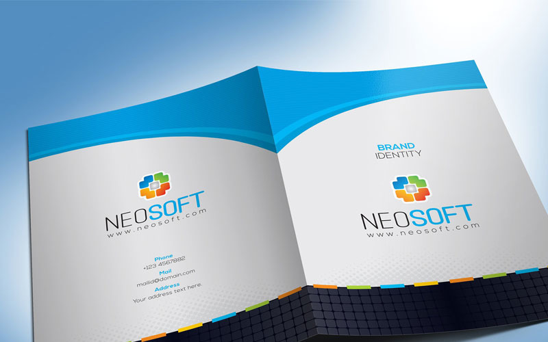 Download Фирменный стиль "Folder with Pocket - Corporate Identity Template" / Folder with Pocket - Corporate Identity Template - Фирменный стиль на тему графика presentation folder template file holder paper modern cutting files cut pocket corporate creative customisable office official stationery design a4 document