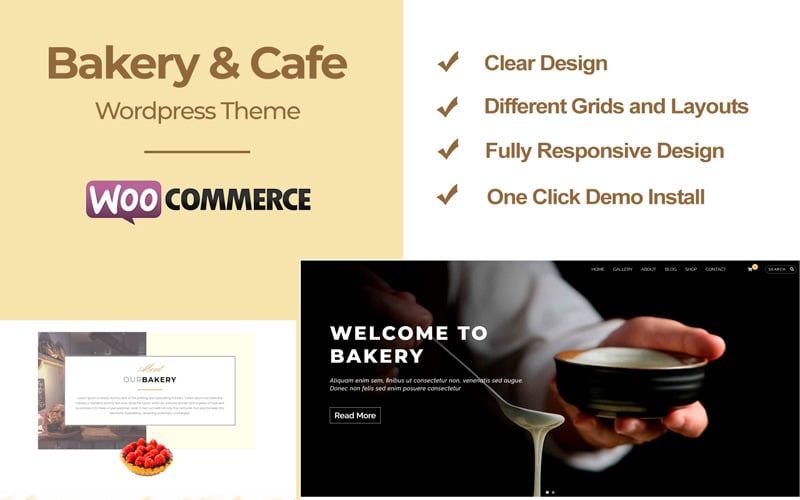 The Bakery WooCommerce Theme