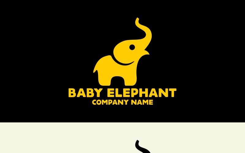 Download Шаблон логотипа "Elephant Logo Template" / Elephant Logo Template - Шаблон логотипа на тему графика company creative design different elephant logo giant animal green identity insurance logotype mammal mamouthundefined