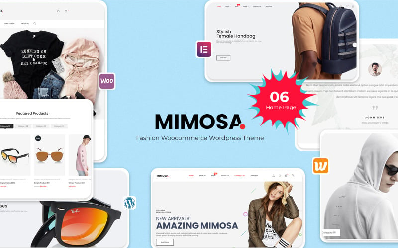 Mimosa - Fashion WooCommerce Theme