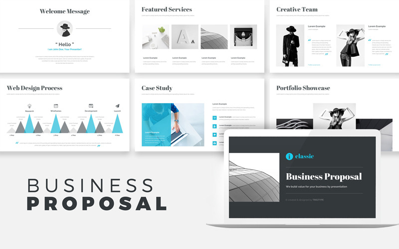 Modello di proposta commerciale di PowerPoint