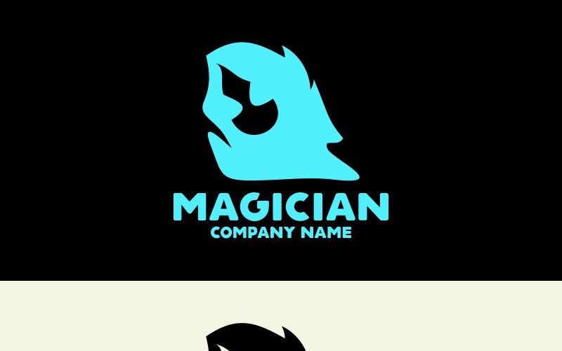 magician hat logo design - Stock Illustration [67782952] - PIXTA